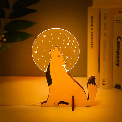 Lampe de chevet Enfant Animaux